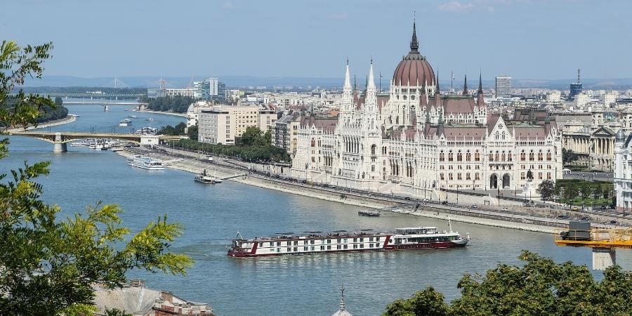 rejs po Dunaju w Budapeszcie